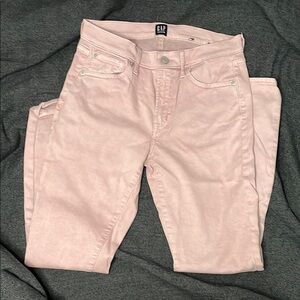 GAP Pink Skinny Khaki Pants